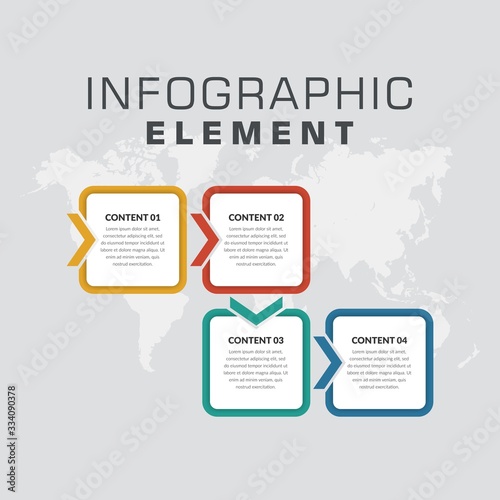 Infographic Bundle Vector Design for Business