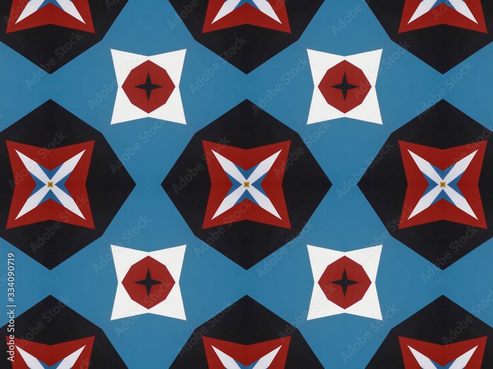 Batik Pattern in Blue Batik Pattern in Blue