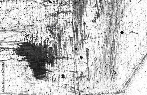 Wallpaper Mural Abstract texture dirty and scratches frame. Dust particle and dust grain texture or dirt overlay use effect for frame with space for your text or image and vintage grunge style.  Torontodigital.ca