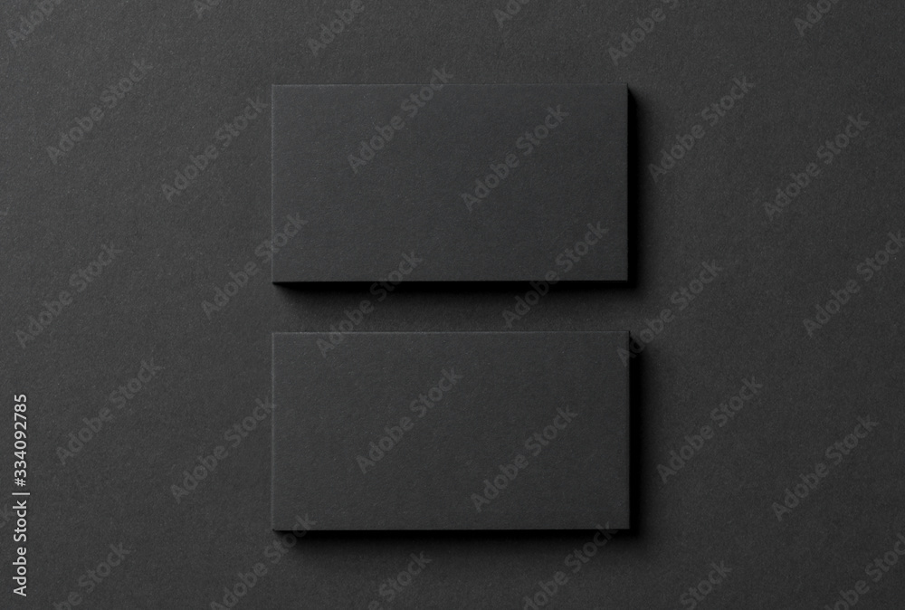 black business cards, blank corporate identity mockup black business cards, blank corporate identity mockup