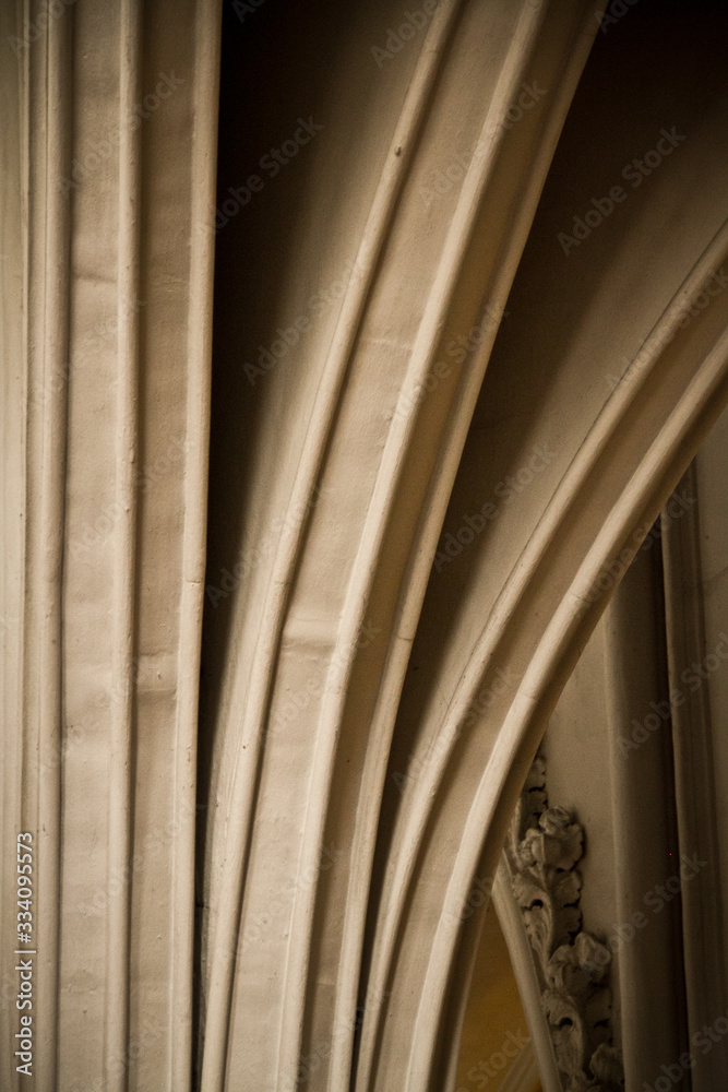 columns of church columns of church