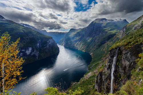 Geiranger Fjord in Norwegen
