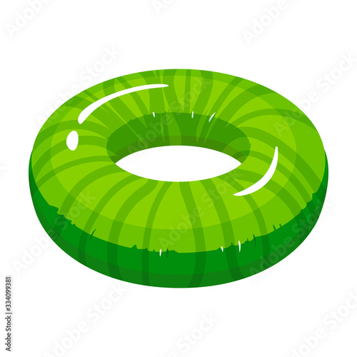 Water mattress vector icon.Cartoon vector icon isolated on white background water mattress.
