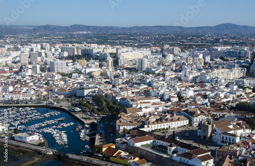 Hstoric Docks at Faro - Aerial View