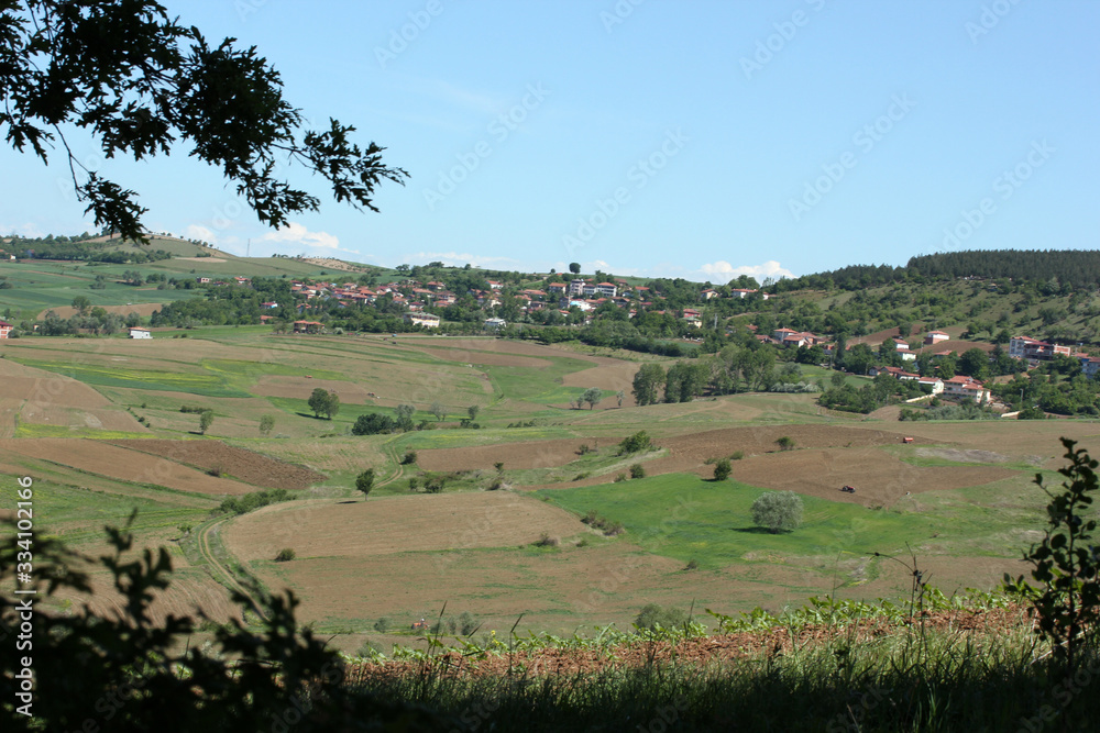 Obraz premium Amasya, Black Sea Region. It is located in the Central Black Sea Region.