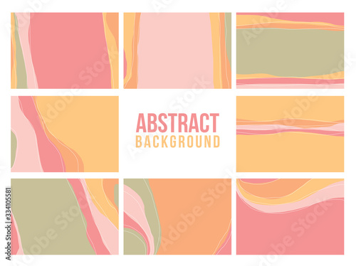 Abstract universal art texture, web header template. Collage page, design for card, invitation, brochure brush strokes style, banner idea, book cover, booklet print, flyer sheet a4