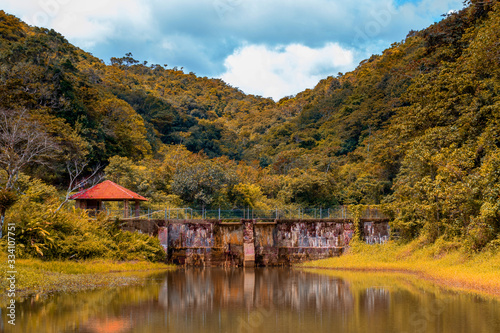 The Dam in Autumn Beginning