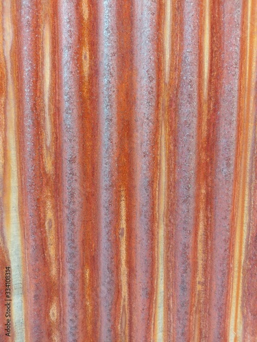 Zinc rusting through the air  rust