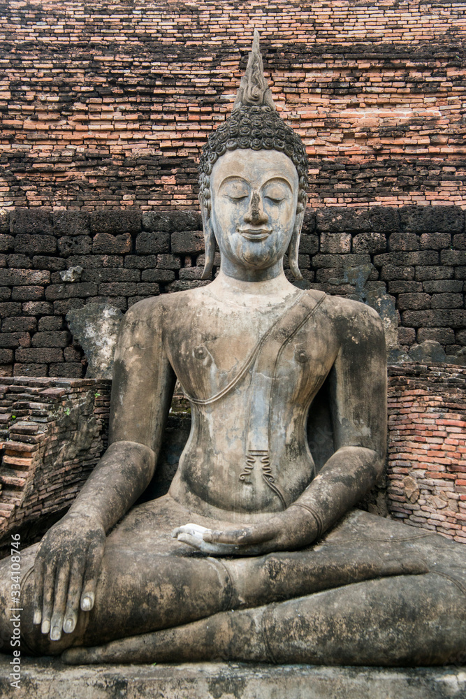 Obraz premium AZJA TAJLANDIA SUKHOTHAI WAT MAHAT