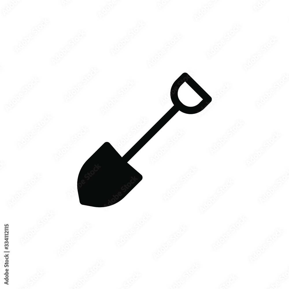 shovel icon template shovel icon template