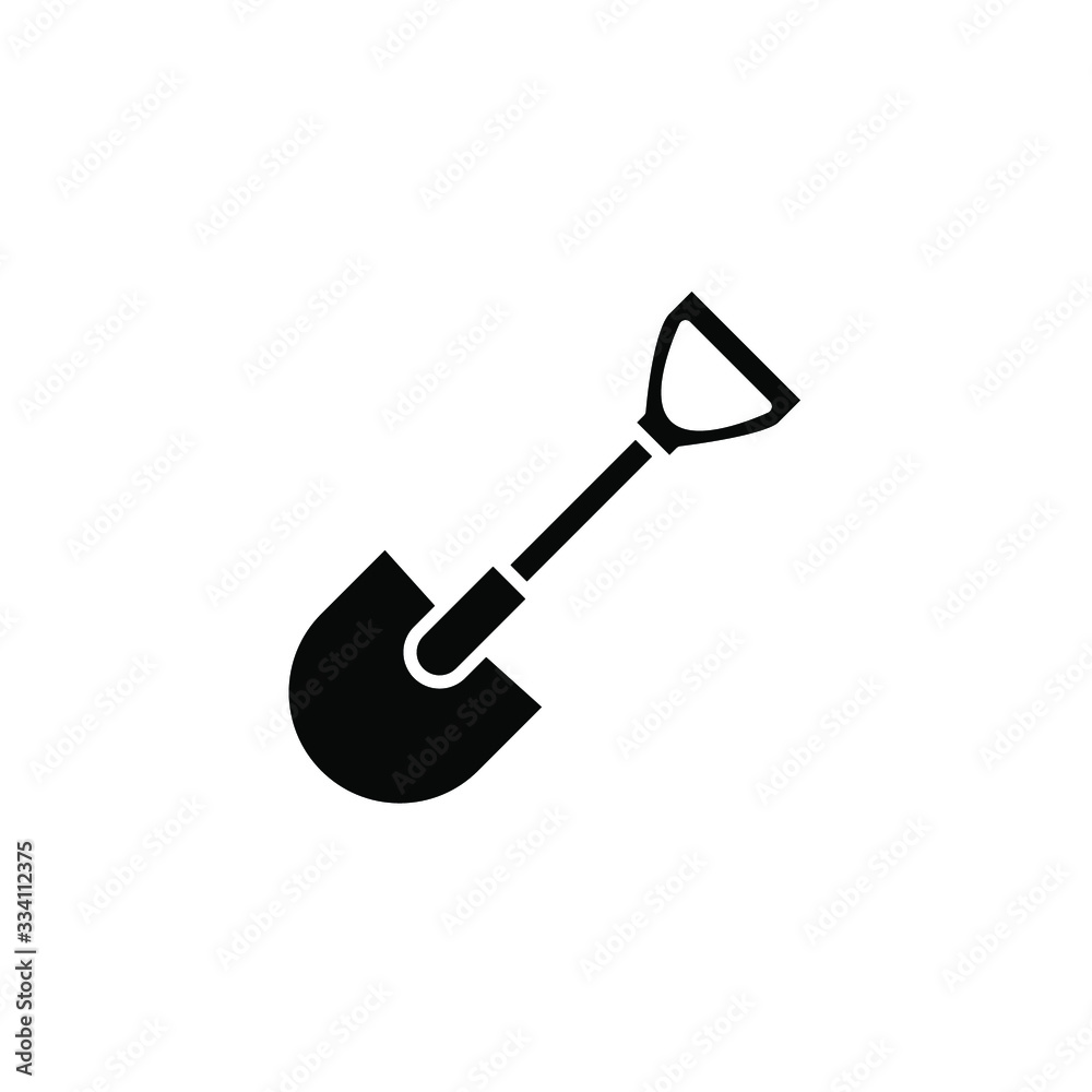 shovel icon template