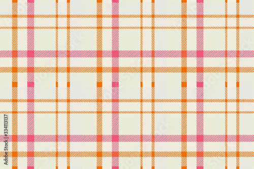 Tartan scotland seamless plaid pattern vector. Retro background fabric. Vintage check color square geometric texture.