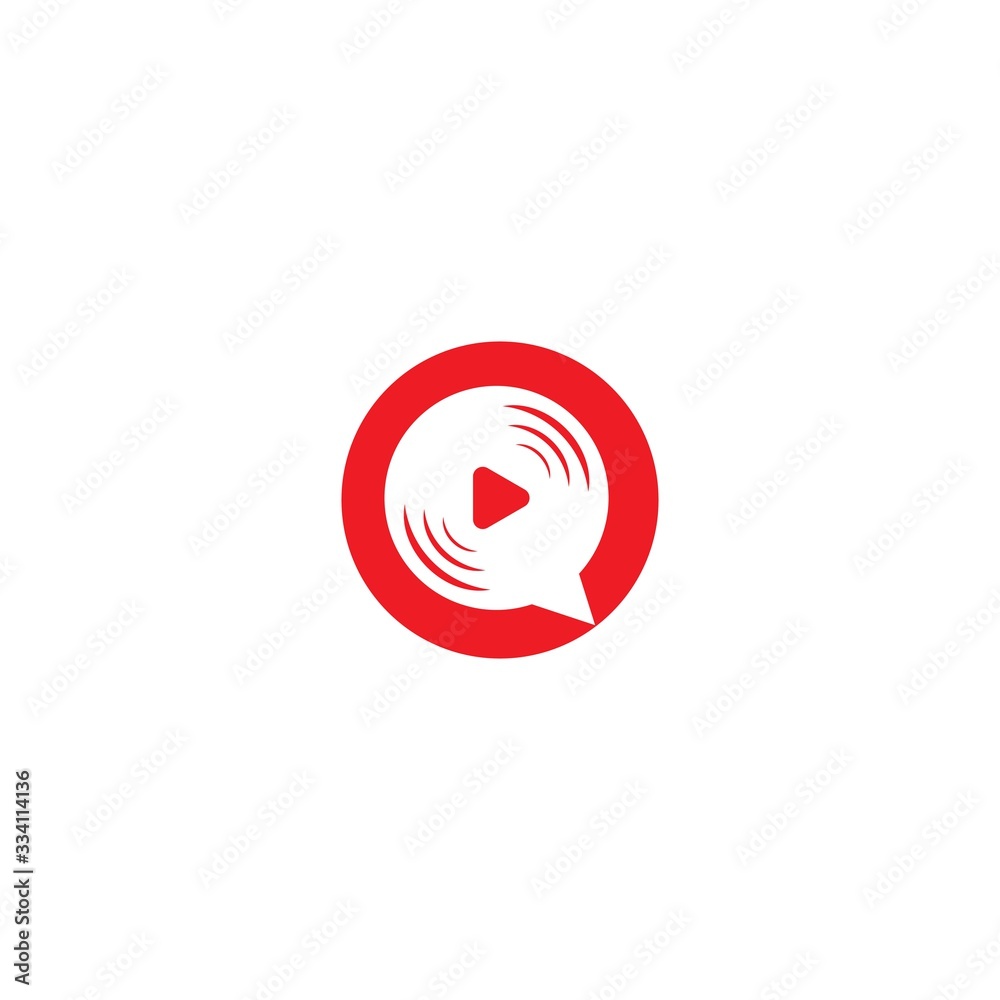 Music logo template vector icon design Music logo template vector icon design