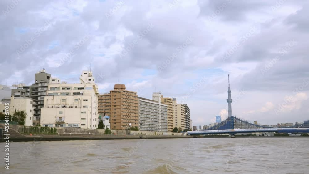 A landscape view of the buildings in Tokyo Japan A landscape view of the buildings in Tokyo Japan