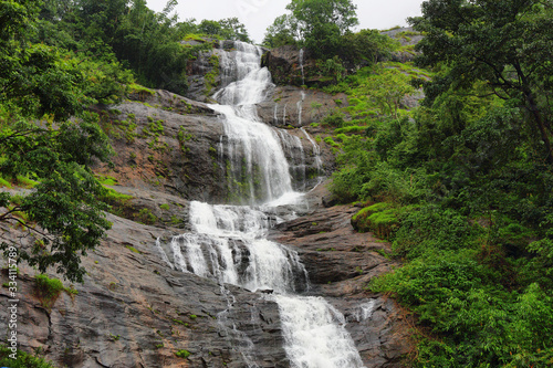 Cheeyappara Waterfalls in Kerala province, India