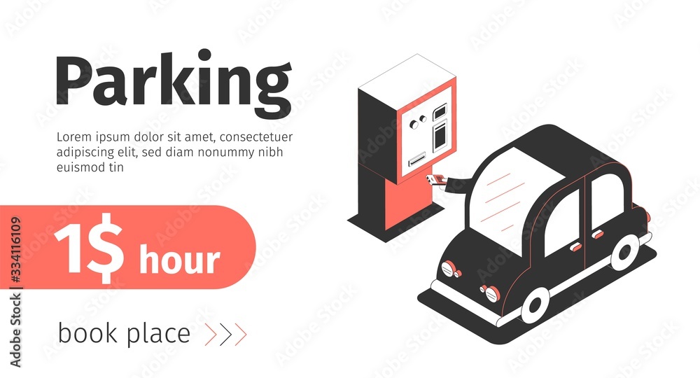 Parking Place Booking Banner