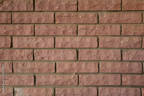 Red brick wallpaper pattern.