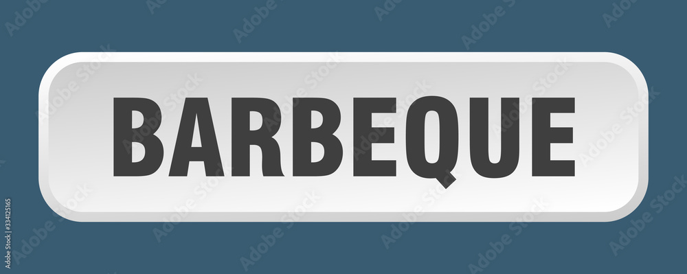 barbeque button. barbeque square 3d push button barbeque button. barbeque square 3d push button