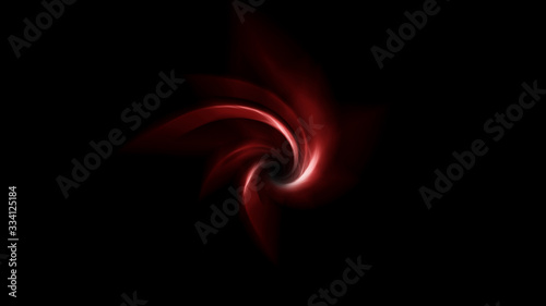 abstract illustration on black background