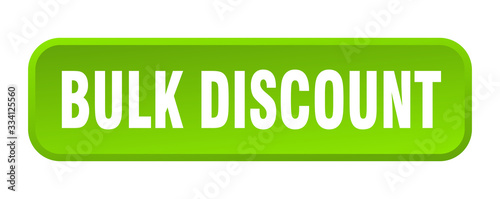 bulk discount button. bulk discount square 3d push button