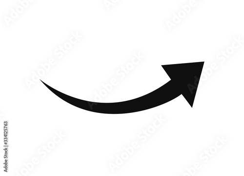 Arrow Pointer Icon. Vector Illustration.