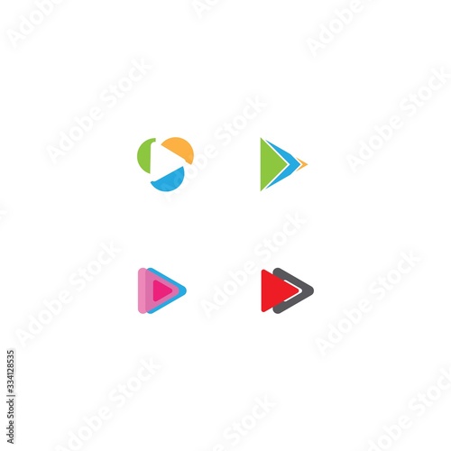 Free Download Music logo template vector icon design - GFXLoad