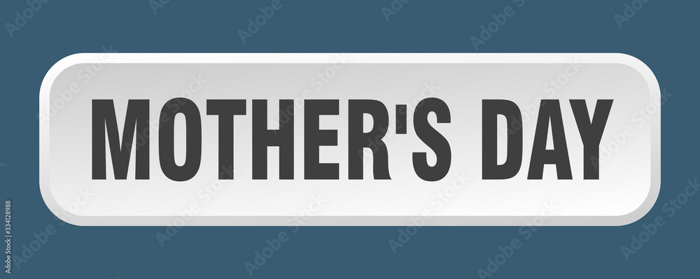 mother's day button. mother's day square 3d push button mother's day button. mother's day square 3d push button