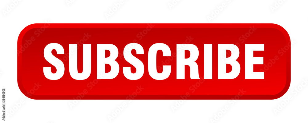 subscribe button. subscribe square 3d push button subscribe button. subscribe square 3d push button