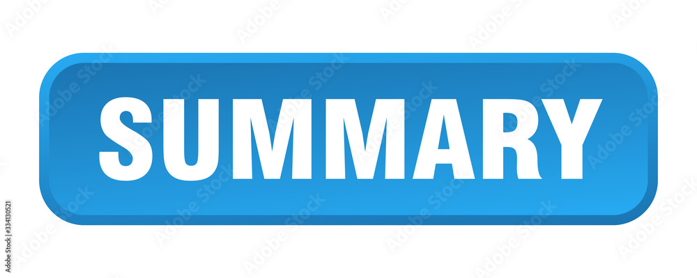 summary button. summary square 3d push button summary button. summary square 3d push button