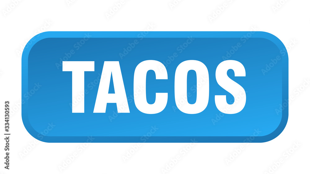 tacos button. tacos square 3d push button tacos button. tacos square 3d push button