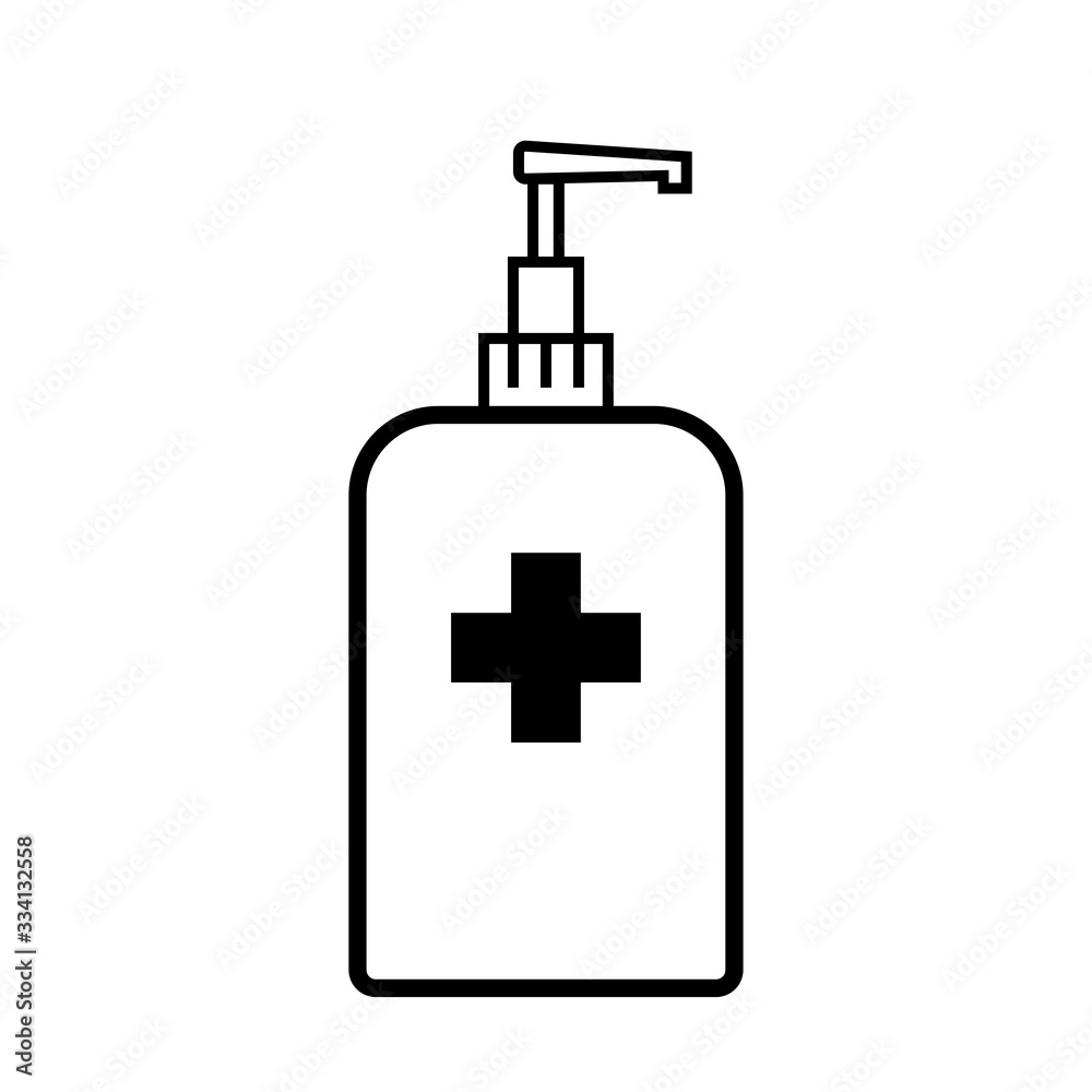 Cleansing gel icon vector. Flat vector sanitize icon symbol sign from modern cleaning. Cleansing gel icon vector. Flat vector sanitize icon symbol sign from modern cleaning.