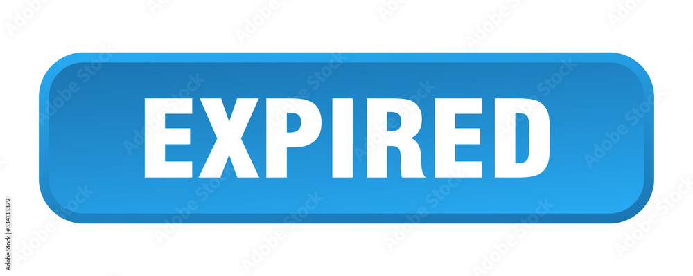expired button. expired square 3d push button expired button. expired square 3d push button
