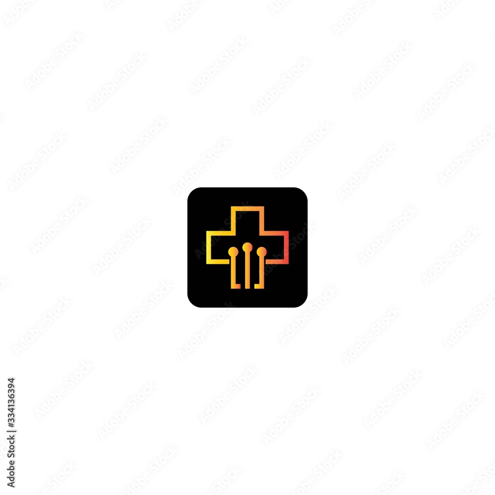 Medical cross logo template vector icon design Medical cross logo template vector icon design