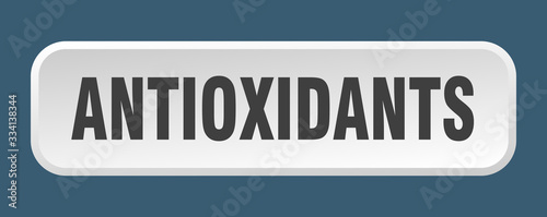 antioxidants button. antioxidants square 3d push button
