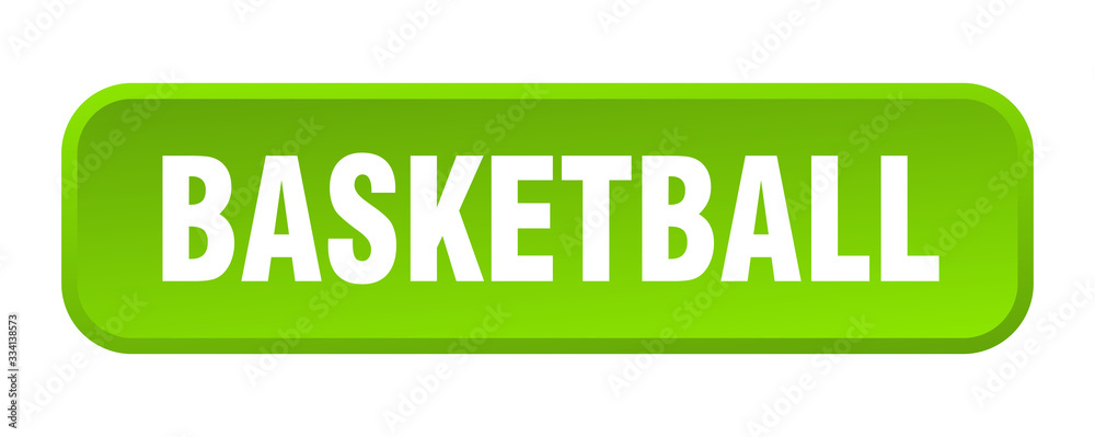 basketball button. basketball square 3d push button basketball button. basketball square 3d push button