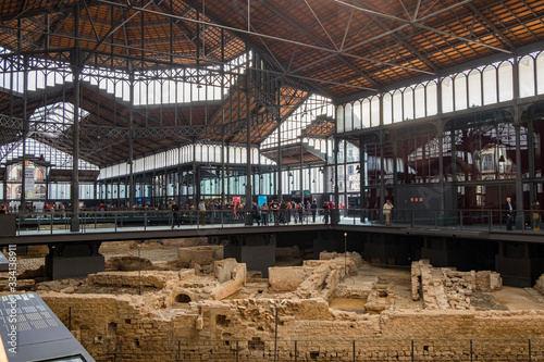 Born market in Barcelona city, Catalonia, Spain.