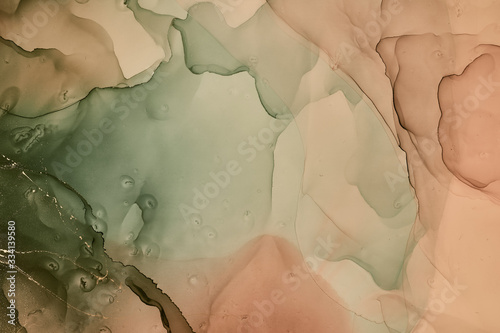 Fluid Art . Abstract colorful background, wallpaper. Mixing acrylic paints. Modern art. Marble texture. Alcohol ink colors  translucent