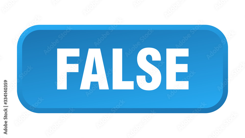 false button. false square 3d push button false button. false square 3d push button