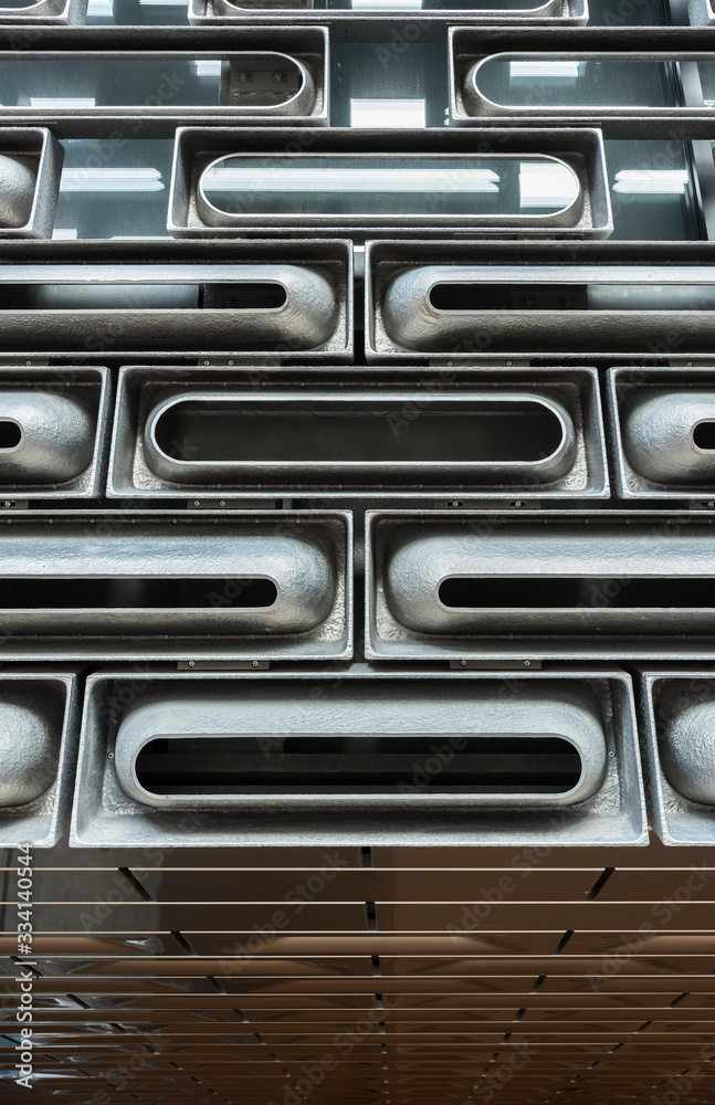 Exterior of modern architecture. building abstract pattern background Exterior of modern architecture. building abstract pattern background