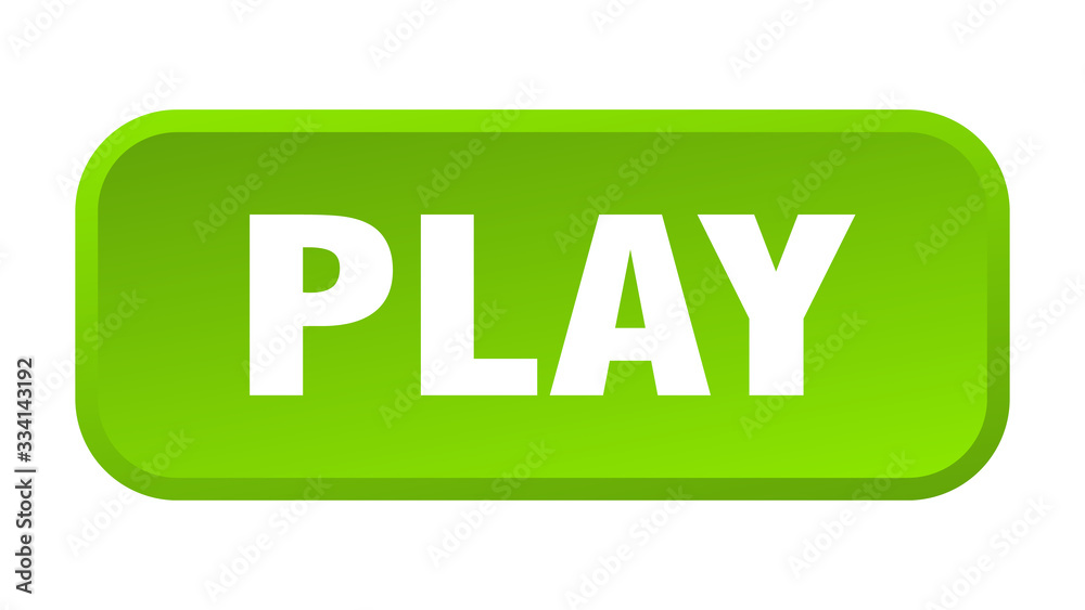 play button. play square 3d push button play button. play square 3d push button