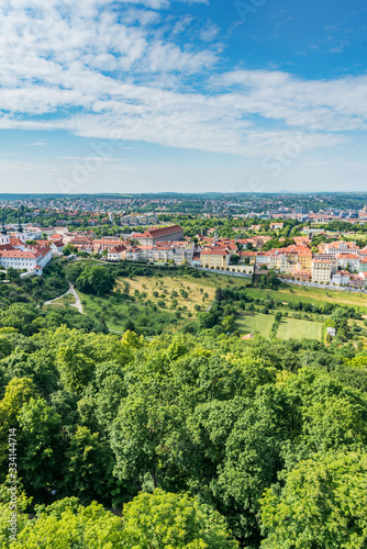 Skyline of Prague, capital of the Czech Republic.