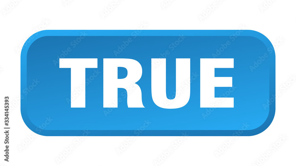 true button. true square 3d push button true button. true square 3d push button