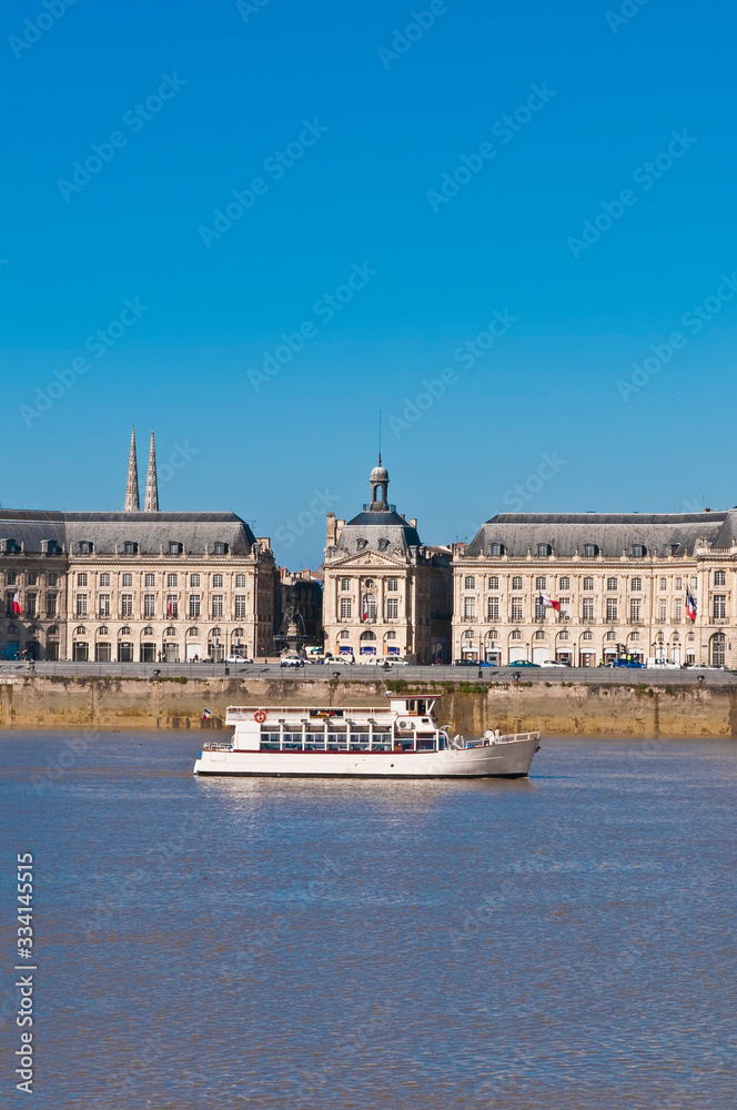 Palais de la Bourse at Bordeaux, France