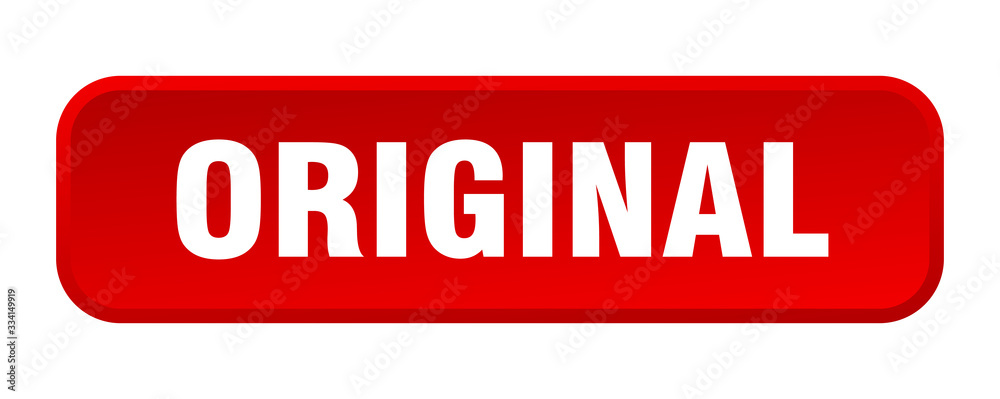 original button. original square 3d push button original button. original square 3d push button