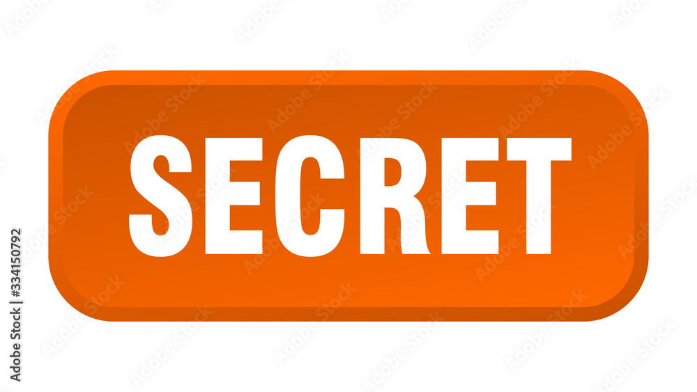 secret button. secret square 3d push button secret button. secret square 3d push button