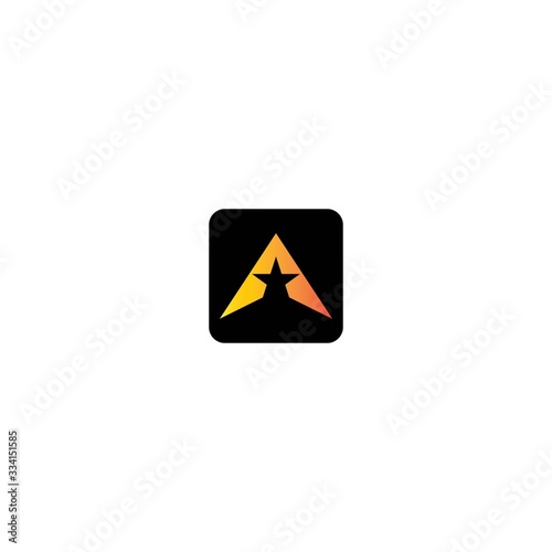 Star logo vector icon design