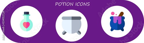 potion icon set