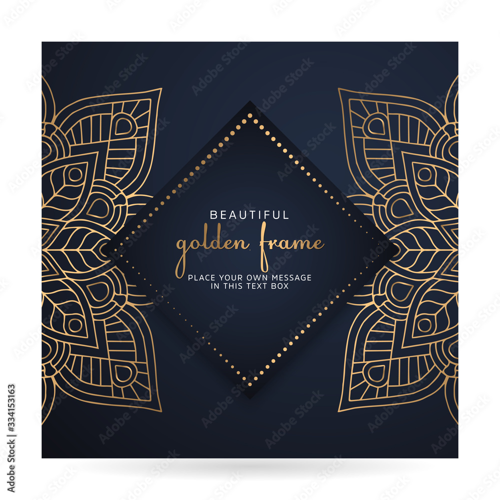 Fototapeta premium luxury ornamental mandala design background