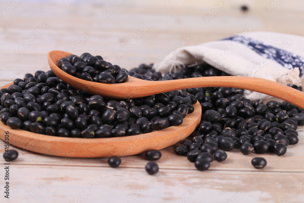 The black beans The black beans