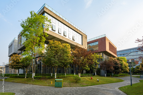 Green environment of office buildings in science and technology park, Chongqing, China